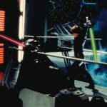 Luke Skywalker Fighting Darth Vader