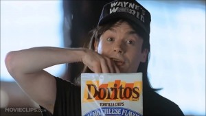 Dorito's Product Placement in Wayne's World