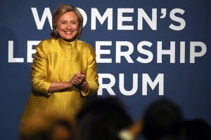 Hillary at the Women's Leadership Forum