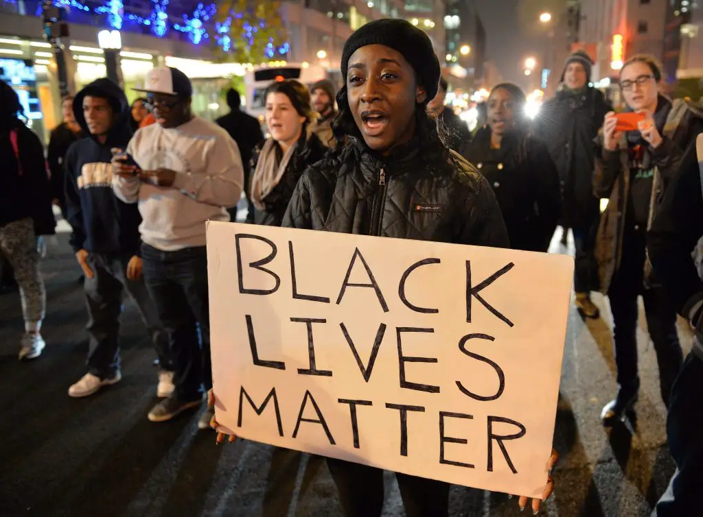Black Lives Matter Protestor 