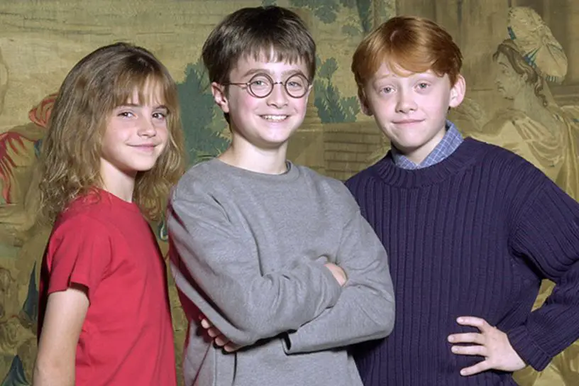 Emma Watson Daniel Radcliffe And Rupert Grint Harry Potter