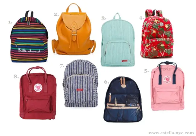 back to school rucksack