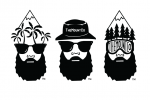 bearded man