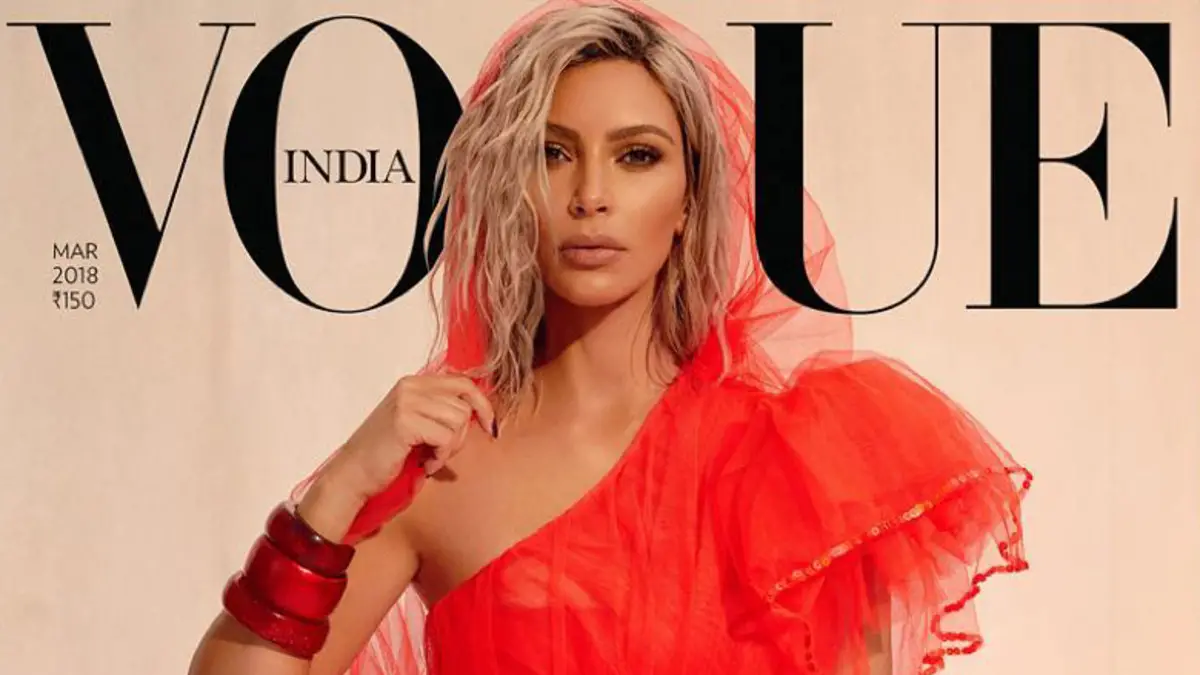 Kardashian Drama Erupts After Kim Is Featured On Vogue India S Cover