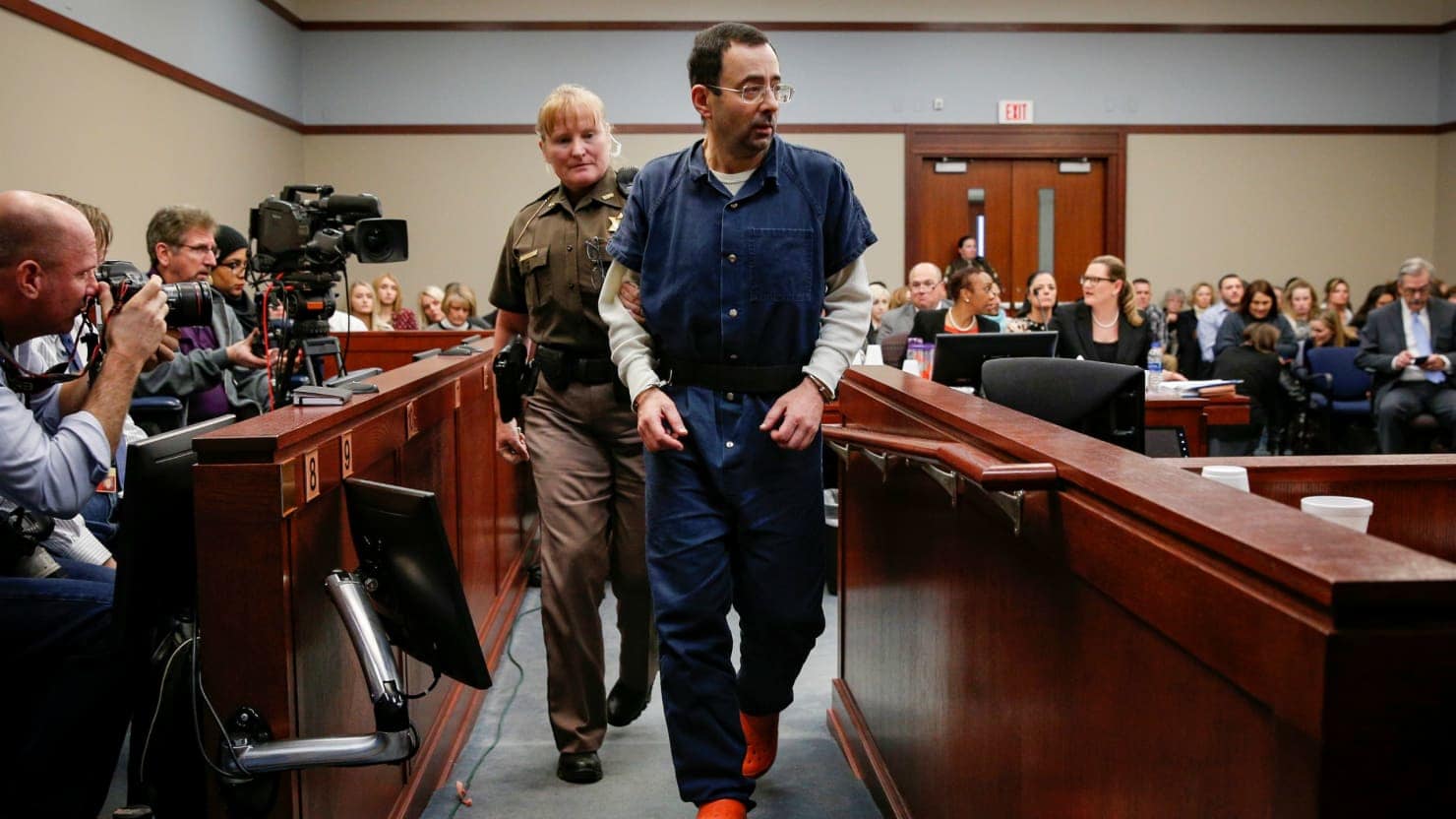 A Male Gymnast Has Accused Larry Nassar of Sexual Abuse