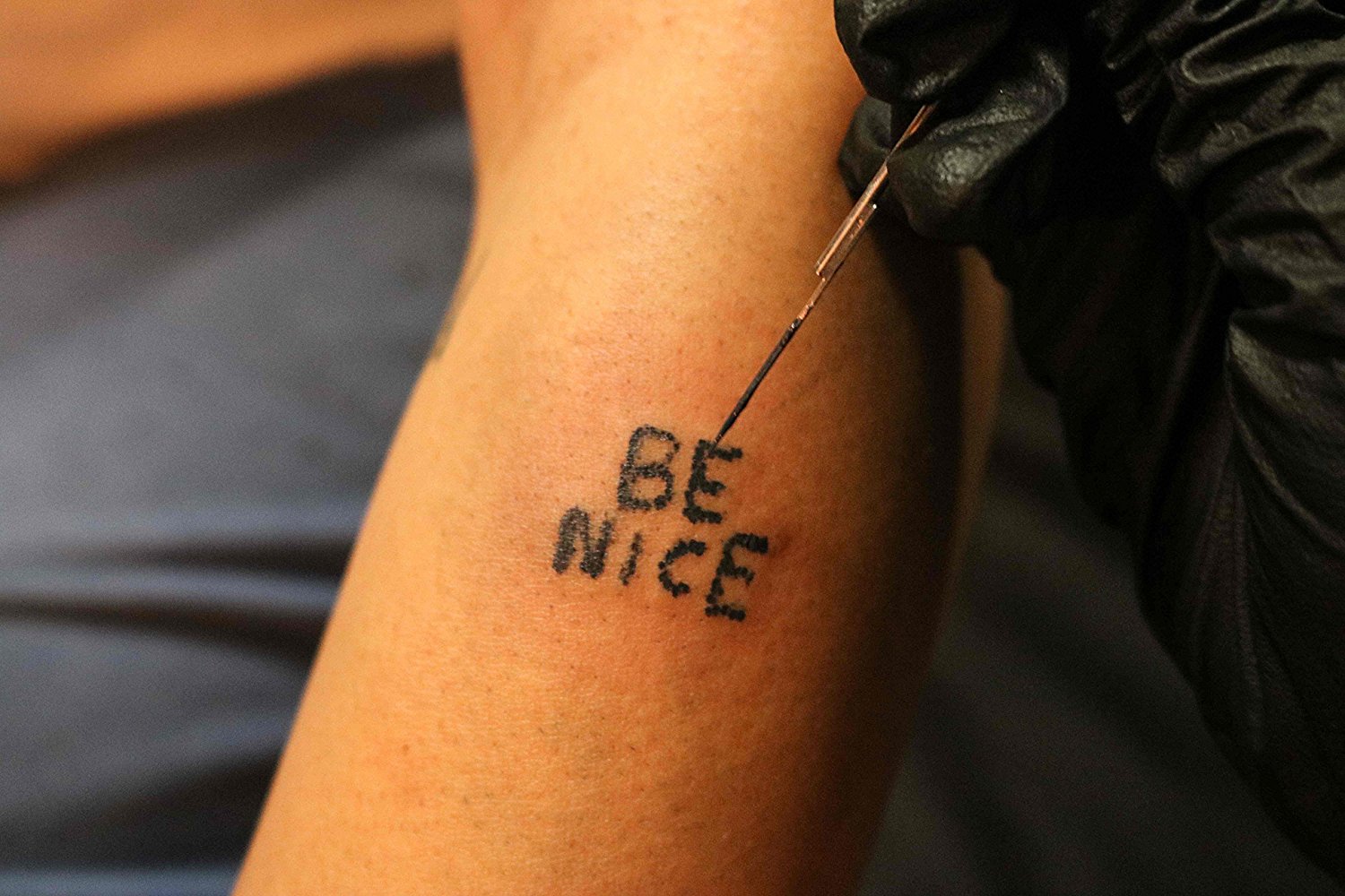 to stick and poke