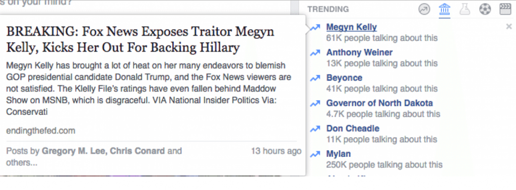 trending topics facebook