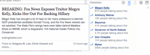 trending topics facebook