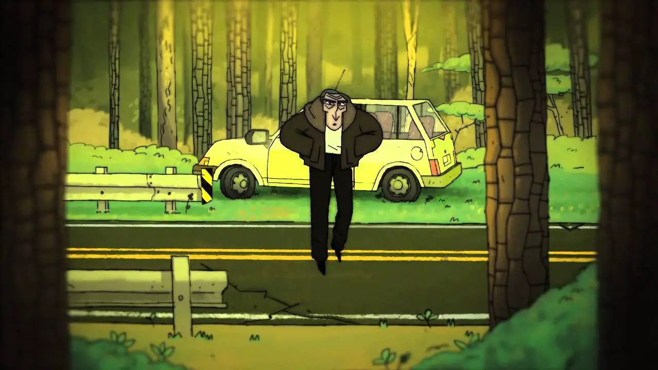 Short Film There's a Man in the Woods