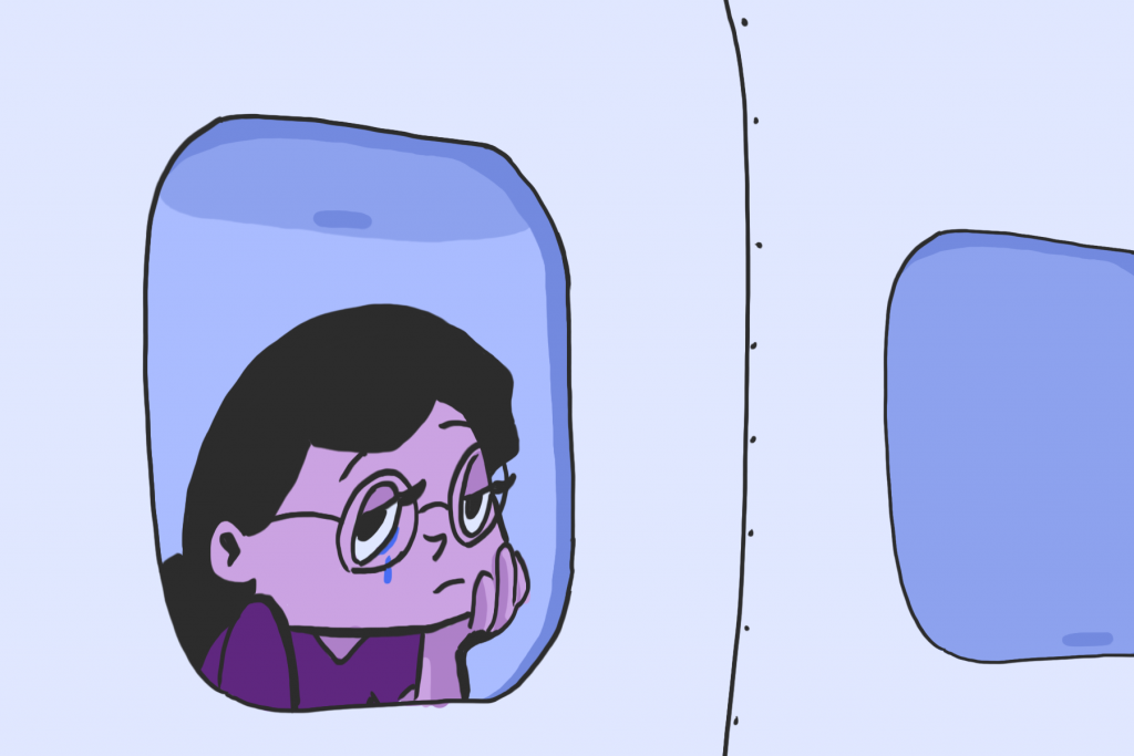 Distance doesn't really separate you from your support system. (Image via The Concordian)