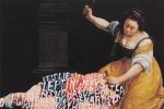 Tompkins' "Apologia" correlates with the #MeToo movement. (Image via Artsy)