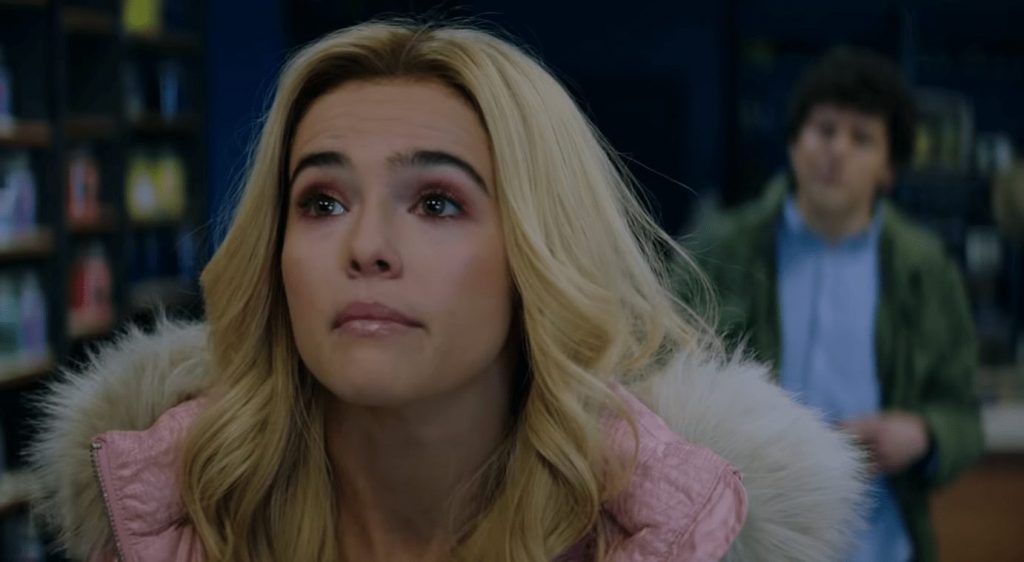 Clip of Zoey Deutch in 'Zombieland: Double Tap"