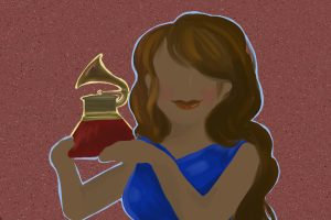 grammy award nominations for 2020 illustration by Ashawna Linyard for Caleb Dukes' article