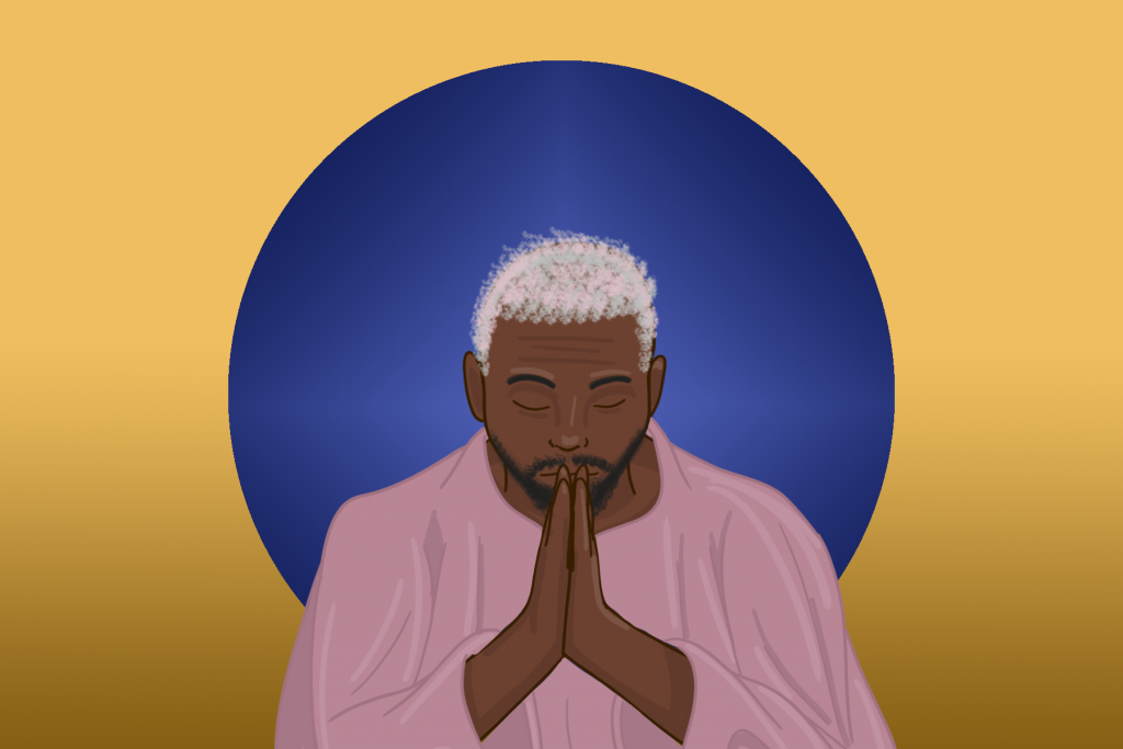 Illustration by Simon Wang, JESUS IS KING by Kanye West is his worst album article by Brendan Bell