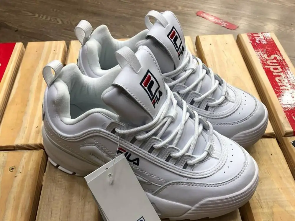 Fila Disruptors in an article about ugly shoes