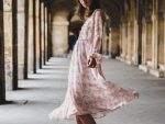 Woman wearing pink clothes