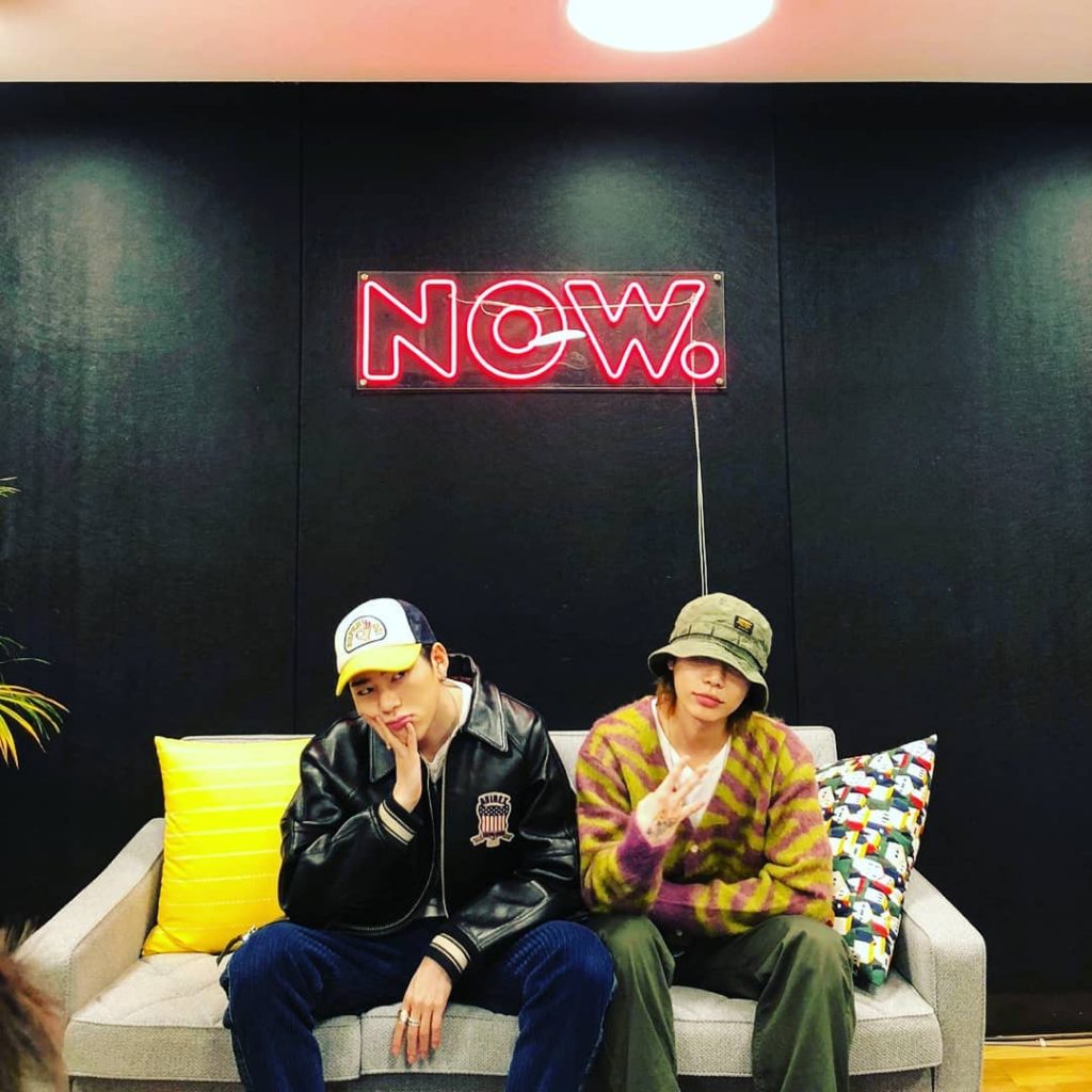 Korean rapper Zico and another person in article about foreign music artists