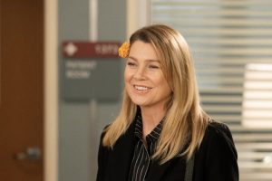 Meredith Grey in "Grey's Anatomy"