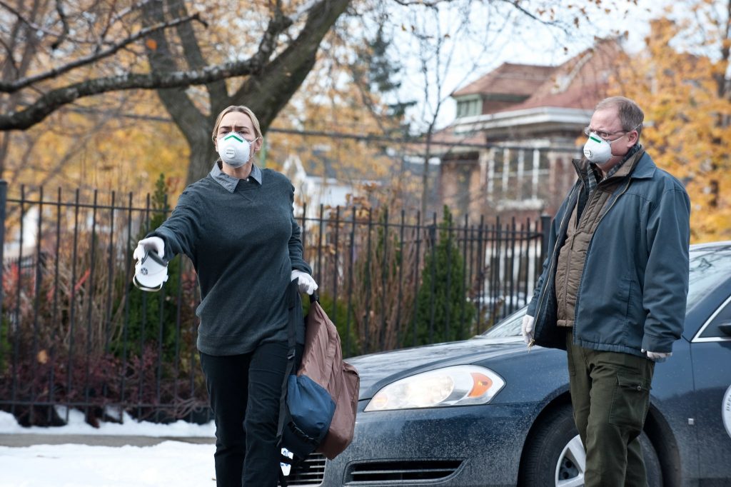 Screenshot from 2011 film Contagion, in an article about movie outbreaks