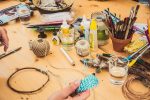 A few tools used in crafting
