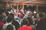 People having free fun at a house party