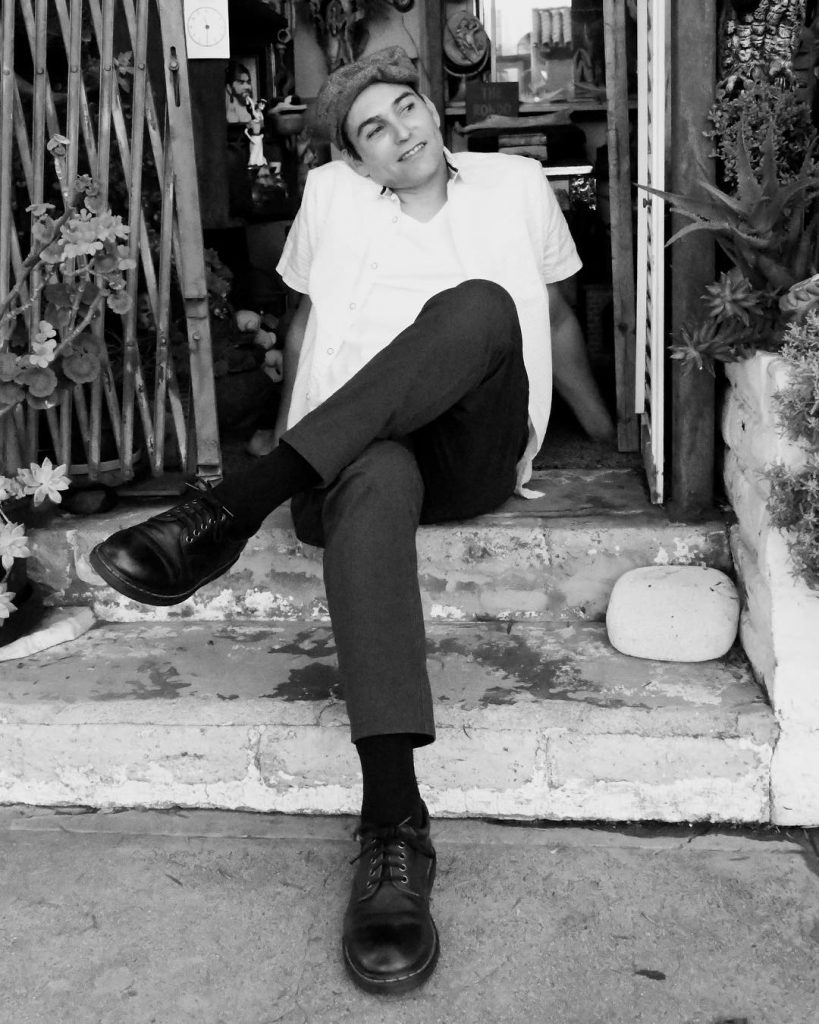 Black-and-white photo of Jon Vreeland