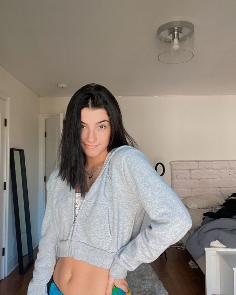 Charli D'Amelio in an article about TikTok trends