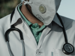 Doctors and nurses (pictured above) are on the frontlines of the coronavirus and coming home to vulnerable families can mean life or death.