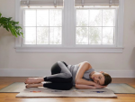 With social distancing in full effect, a dose of Yoga with Adriene (pictured above) can be the perfect medication.