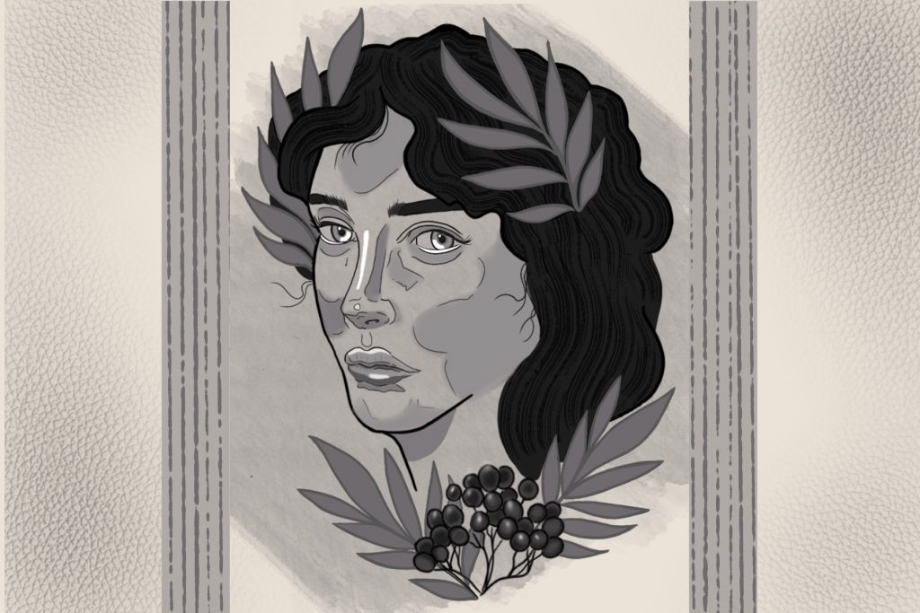 Greek goddess portrait