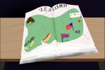 Illustration of the common things students are taught in history class.