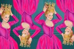 Illustration by Baz Pugmire of Elle Fanning in 'The Great'
