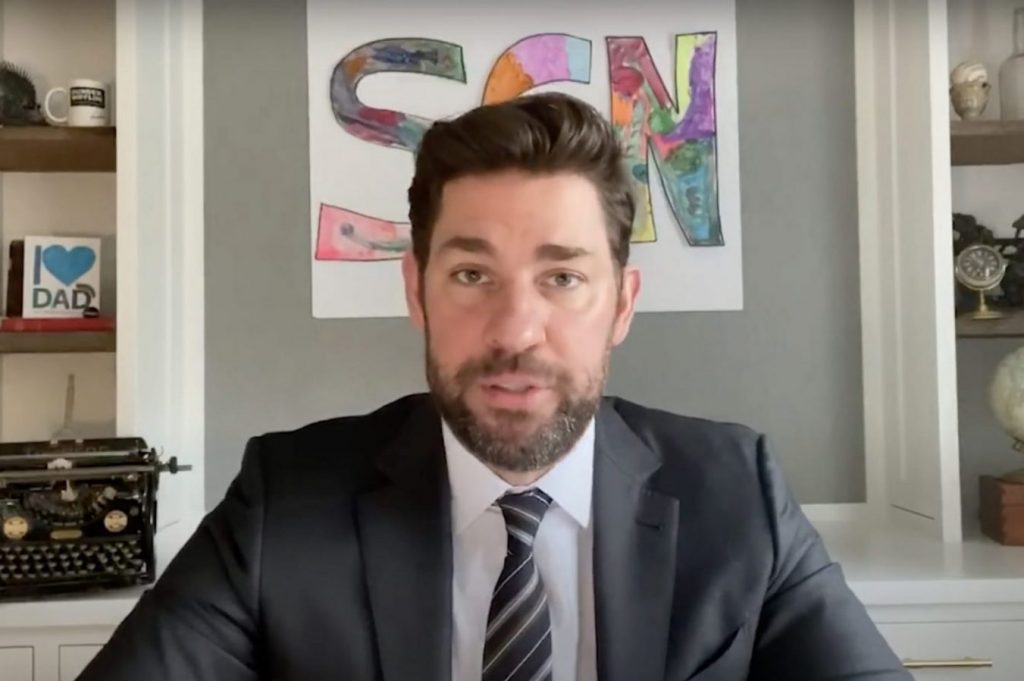 John Krasinski hosting Some Good News