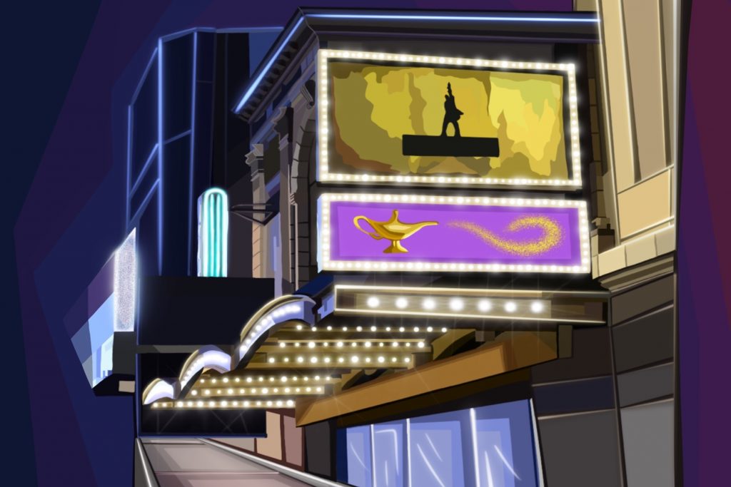The Theater at Night