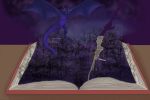 Illustration by Diana Egan in article about Chosen One tropes