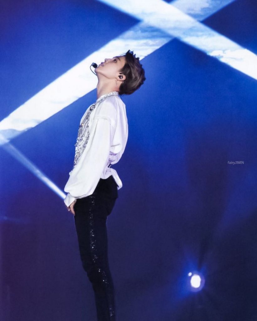 In an article about K-pop stans and activism, a picture of Jimin from BTS