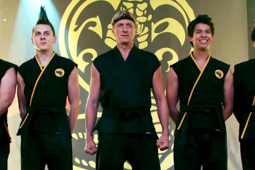A scene from the series Cobra Kai