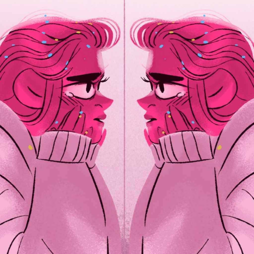 Scene from Lore Olympus