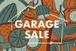 Illustration of garage sale flyer