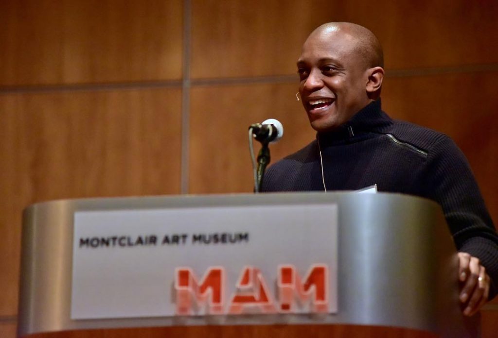 Khalil Gibran Muhammad, author of 'The Condemnation of Blackness' speaking at an event