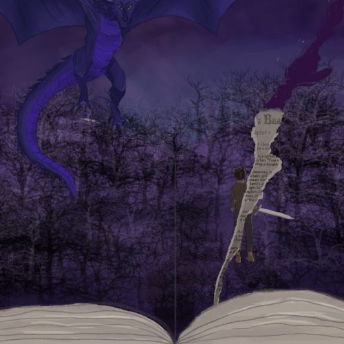 Illustration by Diana Egan on the Veronica Roth book Chosen Ones