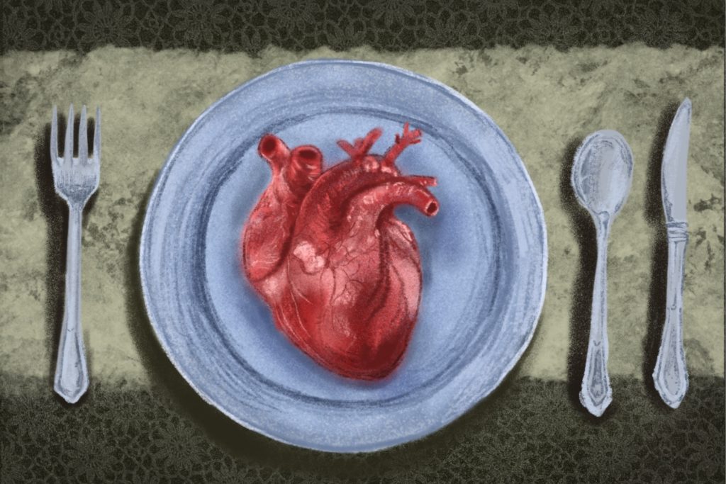 A dish for cannibal Hannibal Lecter