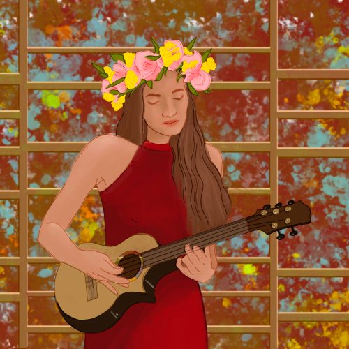 Illustration by Sezi Kaya in article about Tiny Desk Concerts