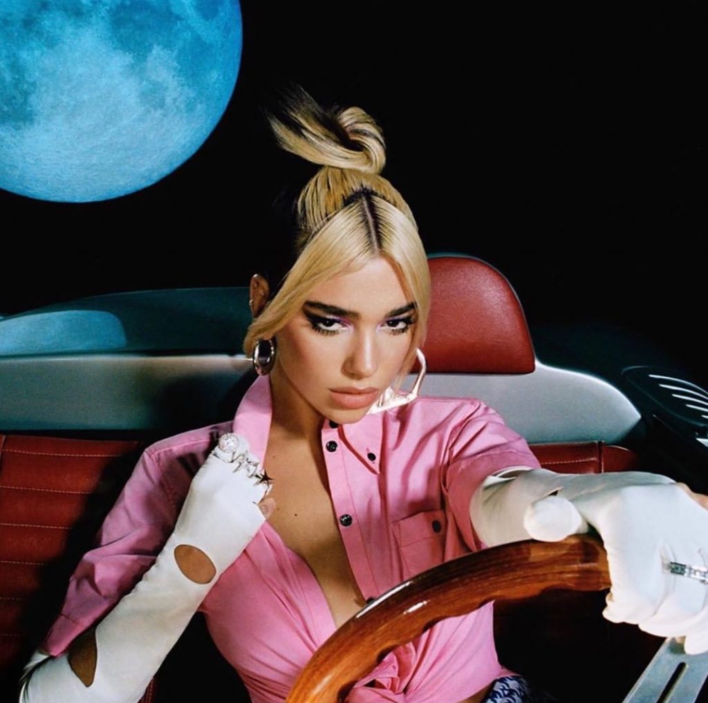 Dua Lipa and album Future Nostalgia
