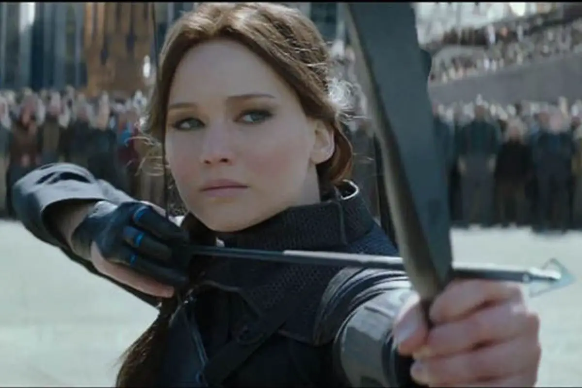 Katniss from the Hunger Games