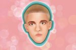 Illustration by Sezi Kaya of Lauv, creator of "Without You"