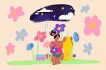 Illustration by Daisy Daniels of self-care practices