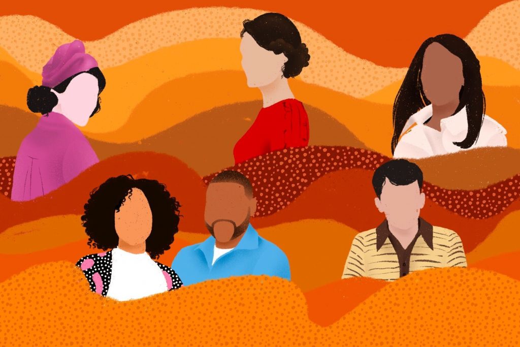 Illustration by Daisy Daniels of the TV shows