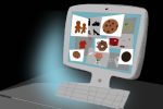 Illustration by Ash Ramirez of targeted ads on a computer screen