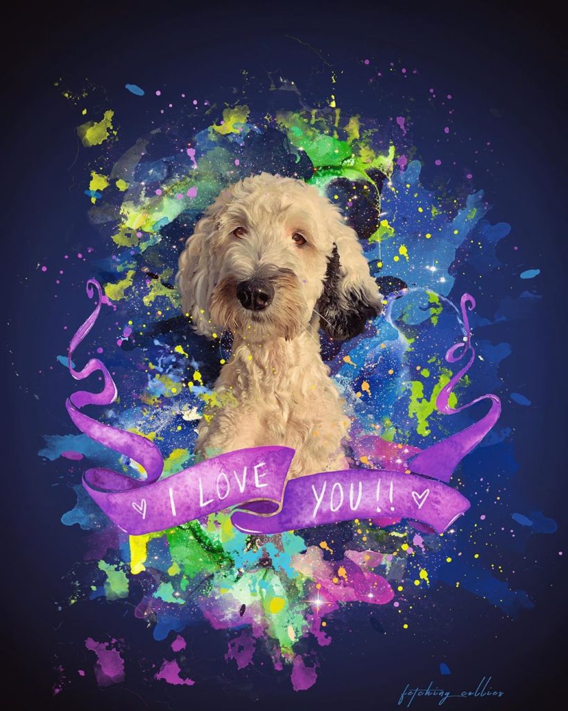 Bunny, the talking dog of TikTok